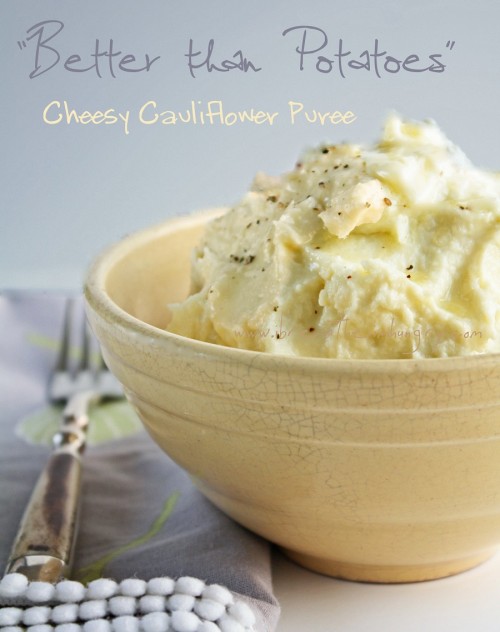 cheesy cauliflower puree ibreatheimhungry