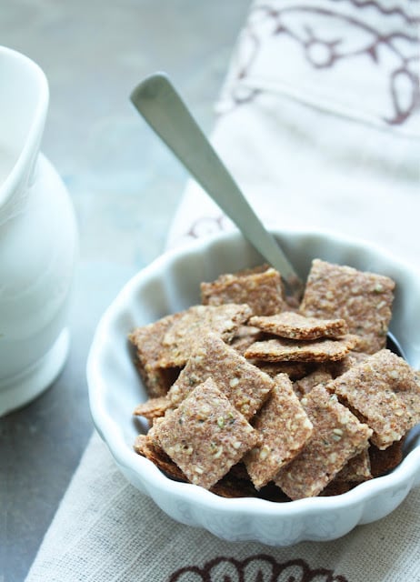 A delicious low carb cereal recipe that tastes like your favorite cinnamon cereal!