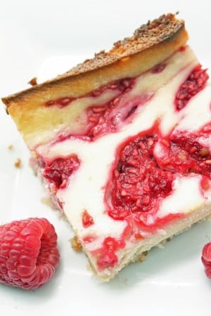 raspberry cheesecake bars low carb and gluten free