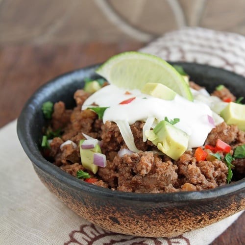 10 minute low carb chili