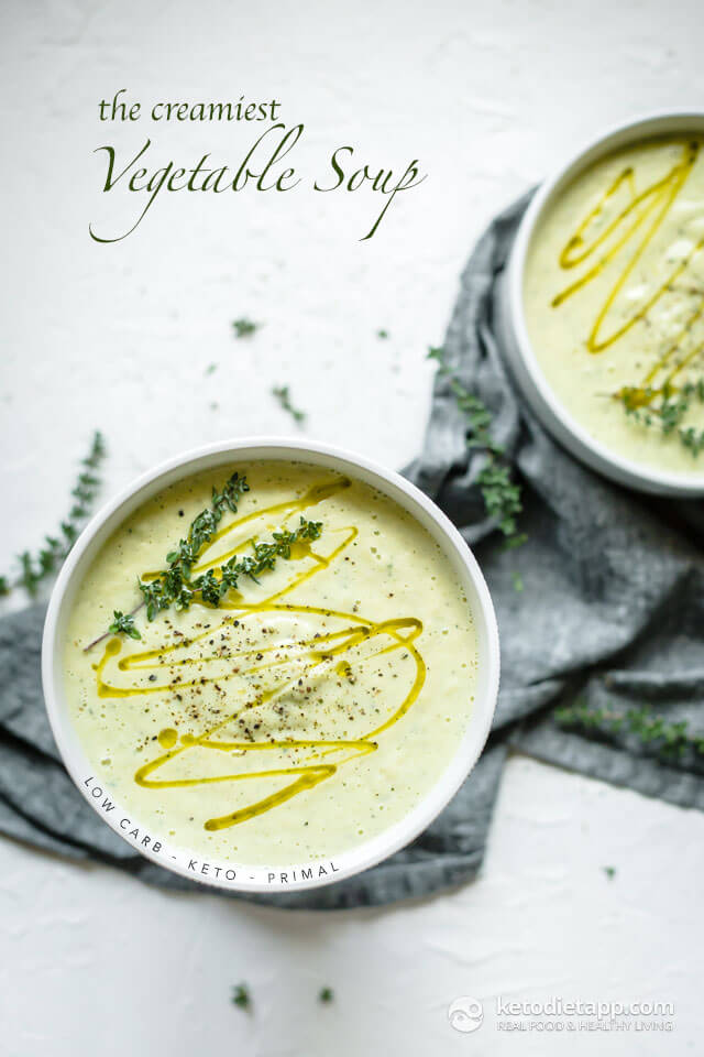 Creamiest vegetable soup