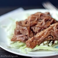pulled pork recipe from I Breathe I'm Hungry