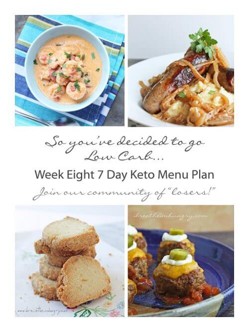 Low Carb Meal Plan from I Breathe I'm Hungry