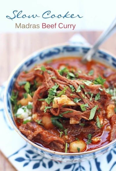 Keto slow cooker curry recipe from Mellissa Sevigny at I Breathe Im Hungry