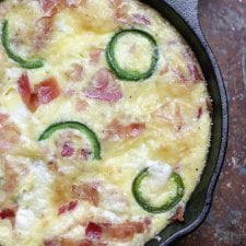 Keto Jalapeno Popper Frittata – Low Carb