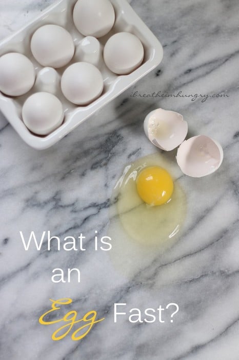 What is an egg fast