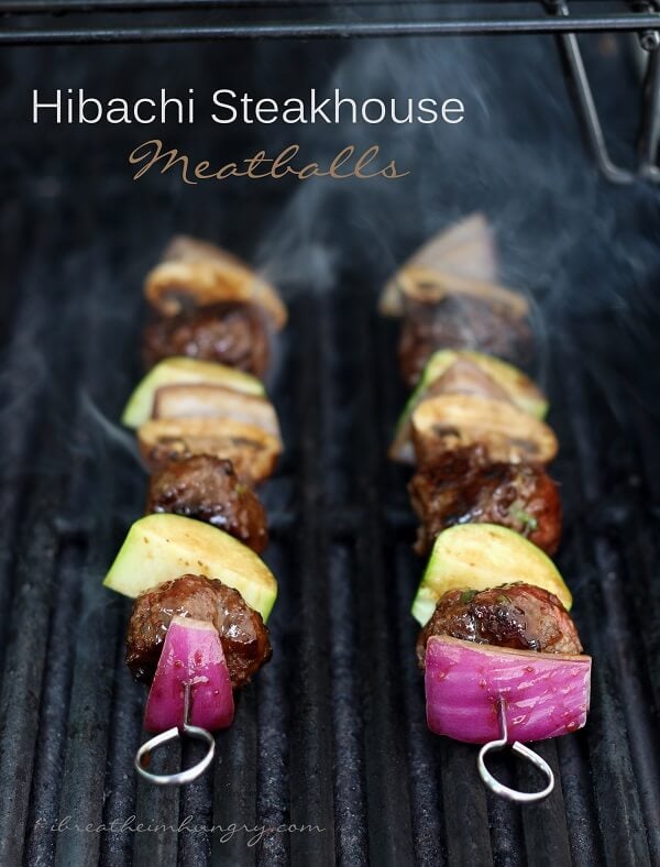 hibachi steakhouse meatball kebabs