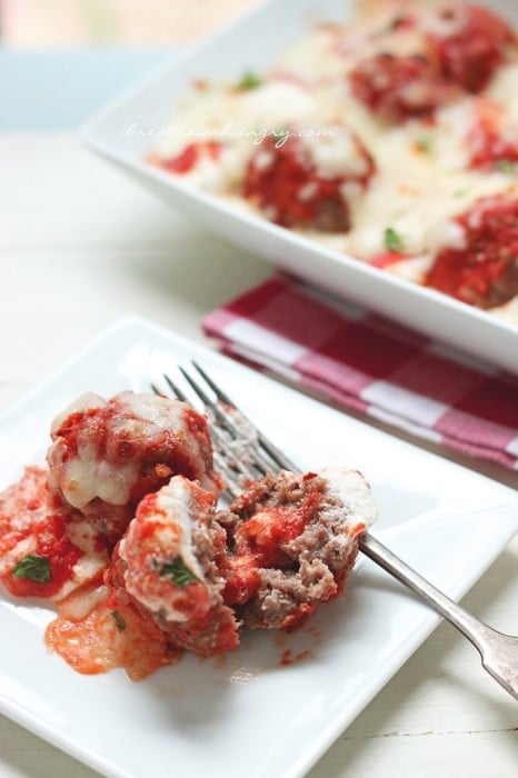 A lchf and gluten free meatball recipe from Mellissa Sevigny of I Breathe Im Hungry