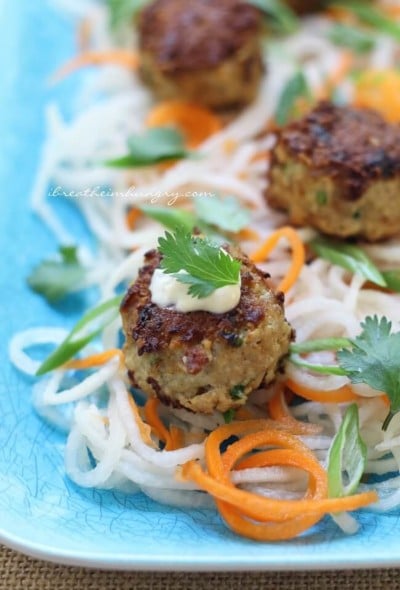 A lchf and atkins friendly meatball recipe from Mellissa Sevigny of I Breathe Im Hungry