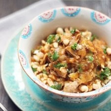 Keto Pumpkin, Pork and Peanut Stew