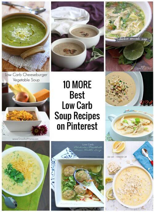 a curated list of low carb soup recipes from mellissa sevigny of I Breathe Im Hungry
