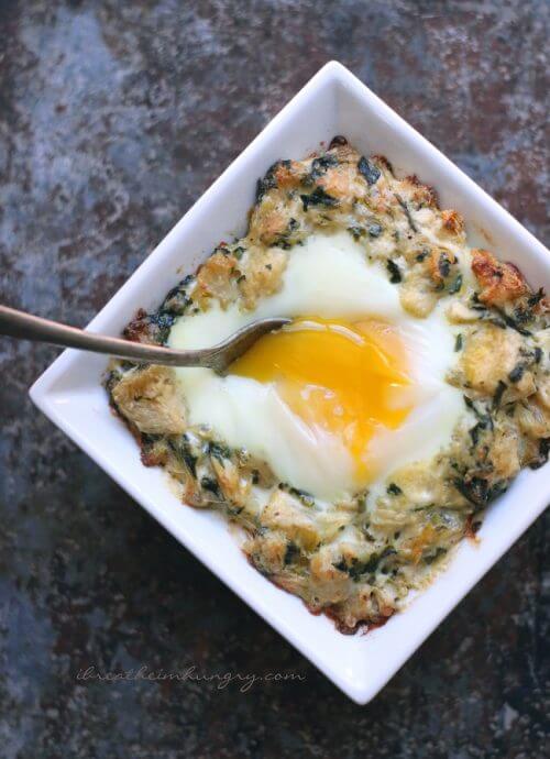 A low carb breakfast casserole recipe from Mellissa Sevigny of I Breathe Im Hungry
