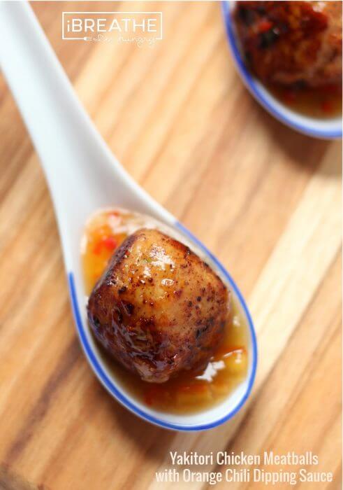 A low carb meatball recipe from I Breathe Im Hungry