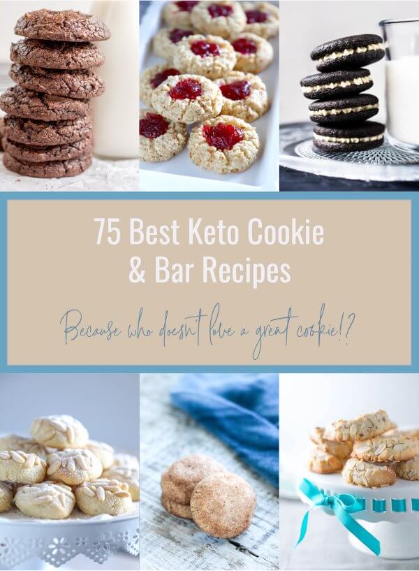 75 Best Keto Cookie Recipes