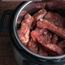 How to Make Ribs in the Instant Pot - Low Carb