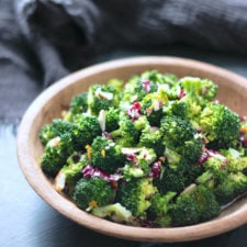 Keto Broccoli Salad - Low Carb, Dairy Free