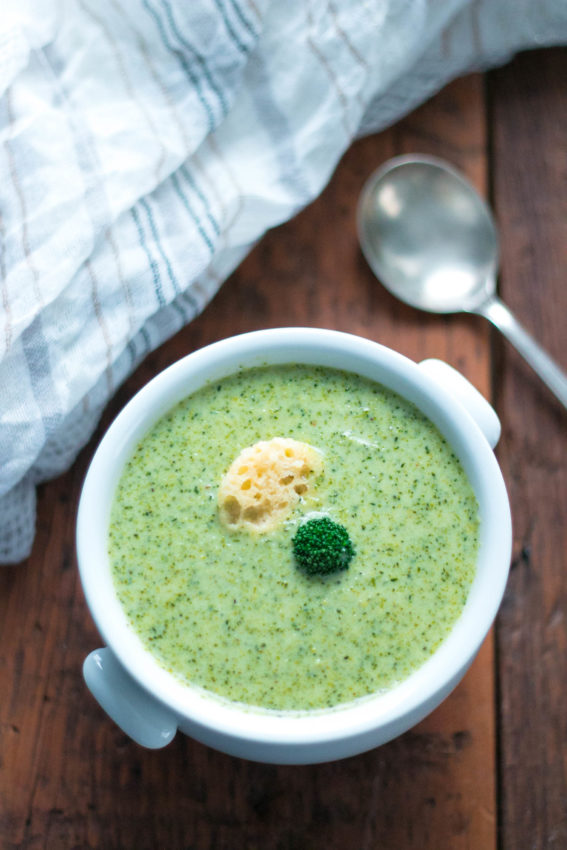 Keto Broccoli Cheese Soup | I Breathe I'm Hungry
