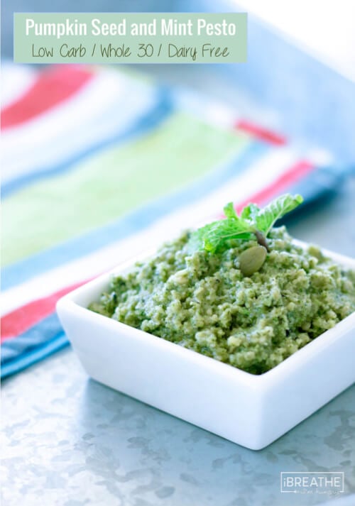 This Whole 30 friendly pesto is not only delicious, it is very effective at killing and eliminating intestinal parasites!!!