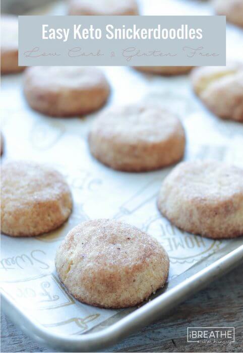 These low carb snickerdoodles are easy and delicious!!!!