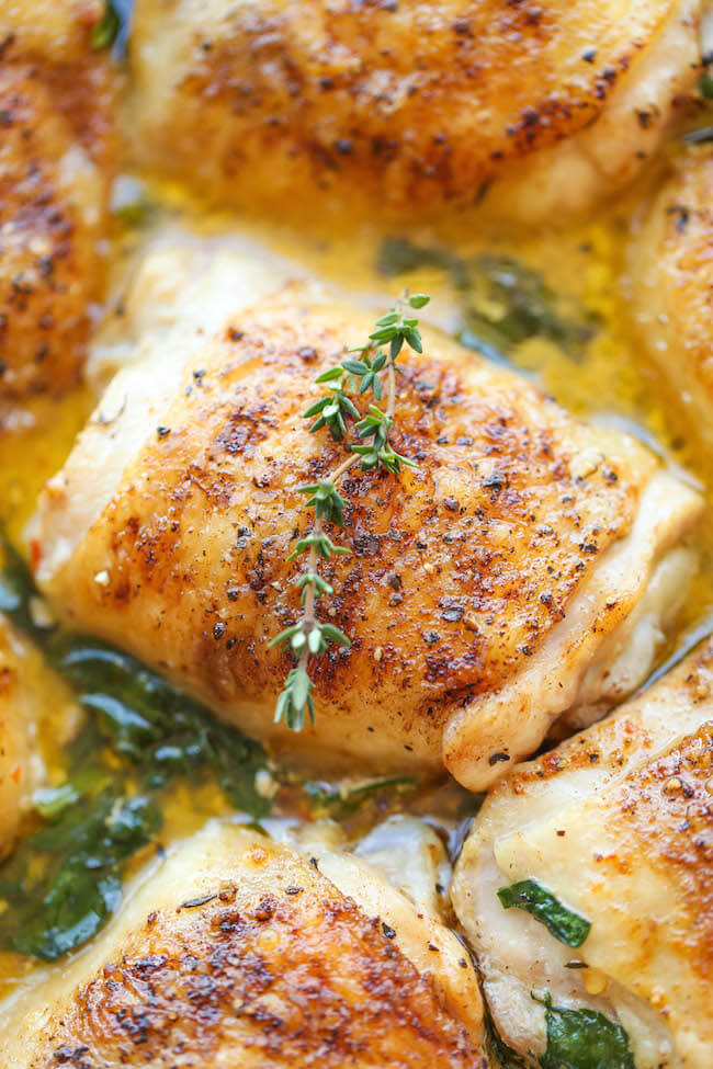  Best Keto Chicken Recipes - Lemon chicken thighs