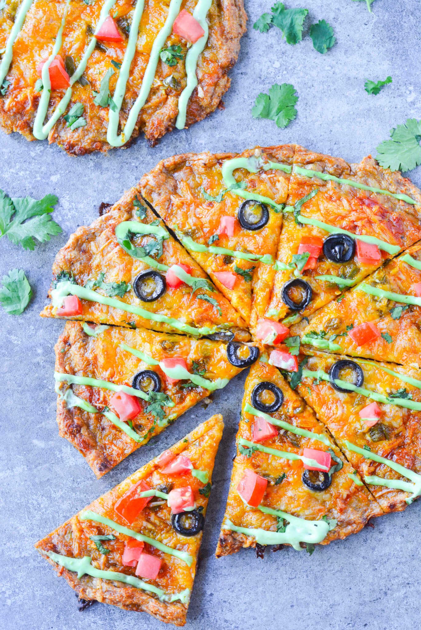 This amazing keto chicken crust taco pizza has only 2g net carbs!!! Low carb and gluten free!