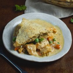 A keto chicken pot pie recipe that makes the perfect low carb comfort food!