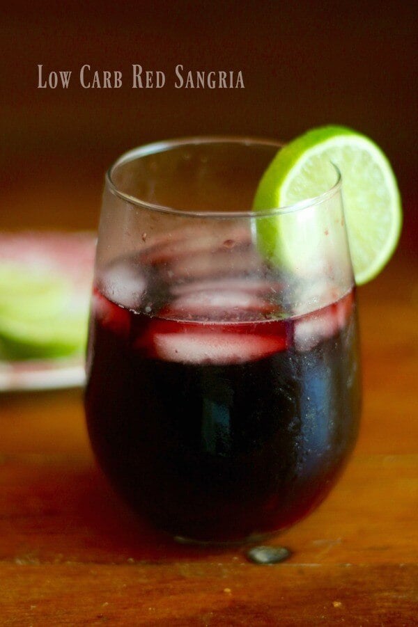The Best Keto Cocktails - Red Sangria