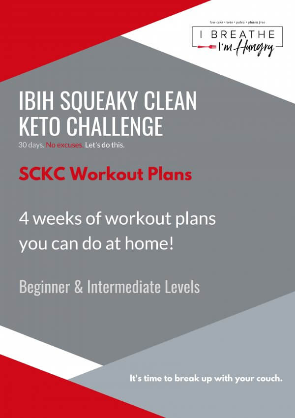 SCKC Workout Plans for the Squeaky Clean Keto Challenge