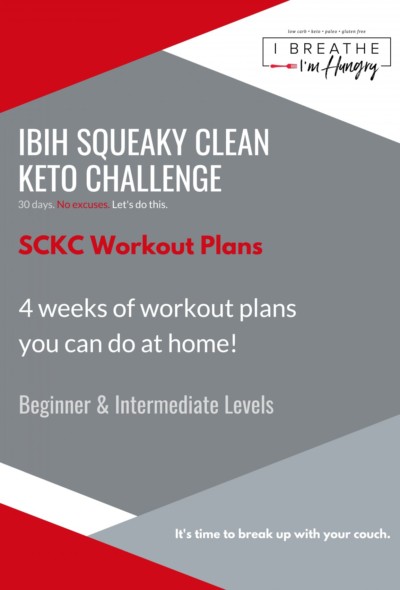 SCKC Workout Plans for the Squeaky Clean Keto Challenge