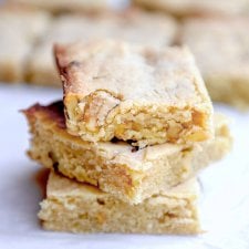 Keto Blondies - Baixo em Carboidratos