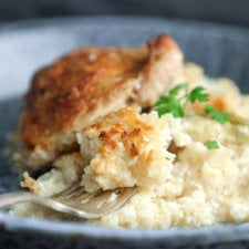 Keto Cheesy Ranch Chicken and Rice
