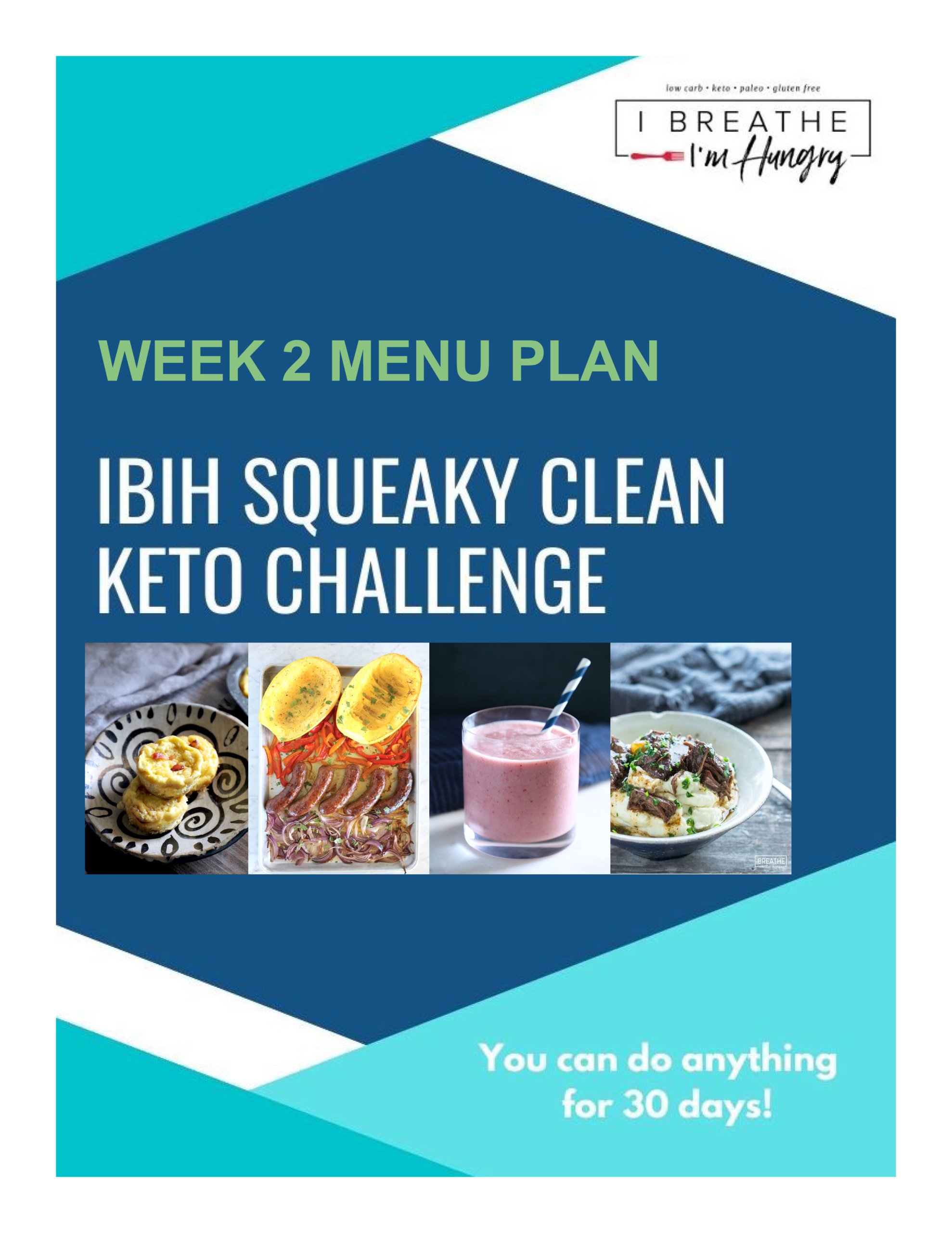 squeaky clean keto week 2 meal plan