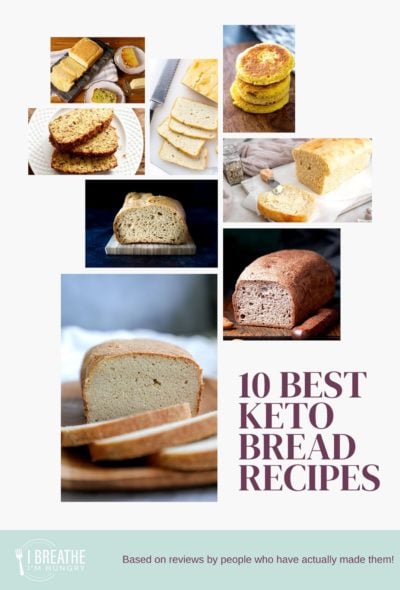 10 Best Keto Bread Recipes graphic