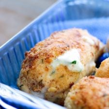 Kaasspinazie gevuld kippenborst - keto