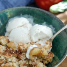 Keto-Apfel-Krisp - Low Carb