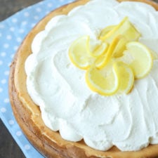 Kolay Keto Limon Cheesecake - düşük karbonhidratlı