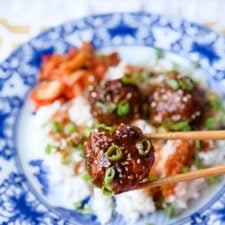 Bulgogi Meatballs (Easy Korean Beef Meatballs)